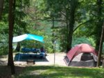 Yatesville Lake-Boat-in campsite